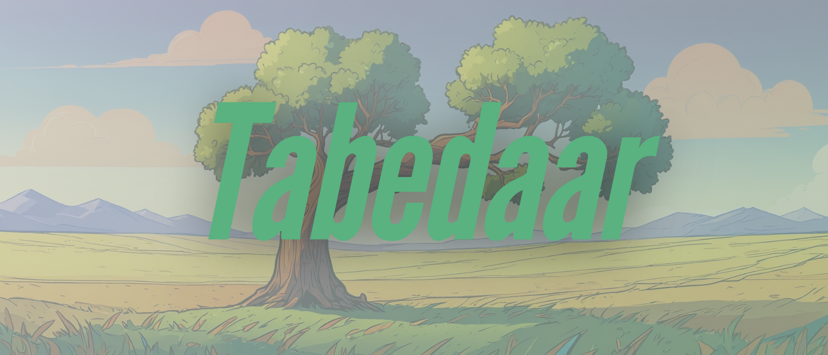 Tabedaar Cover
